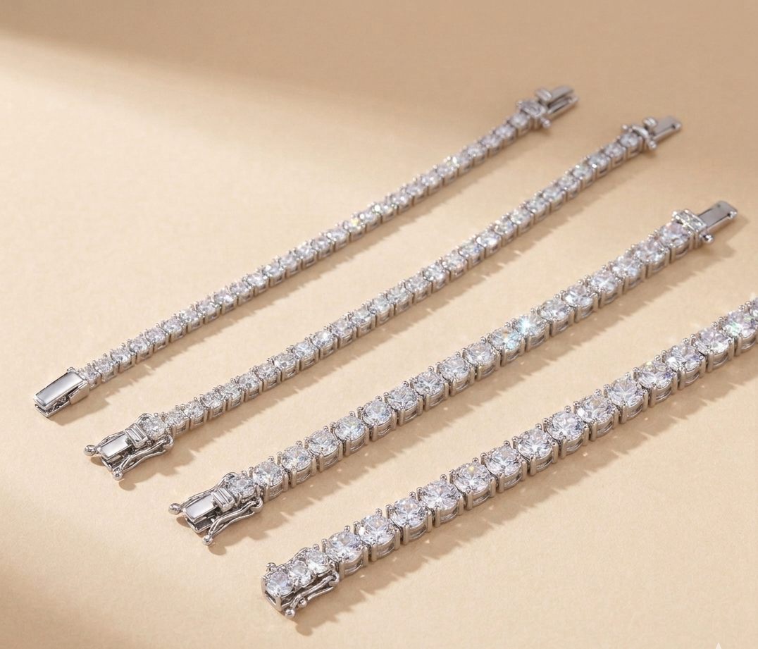 VVS Moissanite Tennis Bracelet