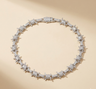 VVS Moissanite Barbed Chain — 925 Sterling Silver