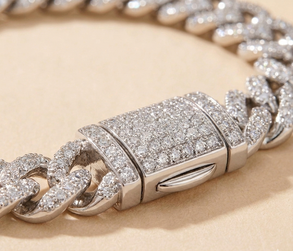 S925 Silver Cuban Link Bracelet (ALL SIZES)