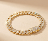 VVS Moissanite Cuban Bracelet — Iced Out